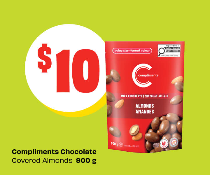 Compliments Chocolate Covered Almonds